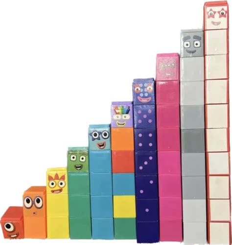 Numberblocks Build Your Own Activity Cubes Numbers 1 10 16 20 Toys