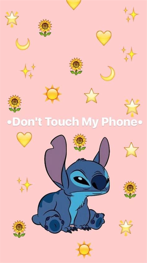 H Nh N N Dont Touch My Phone Stitch Top Nh Ng H Nh Nh P