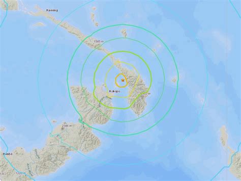 Papua New Guinea Earthquake Tsunami Alert Issued After Powerful 75