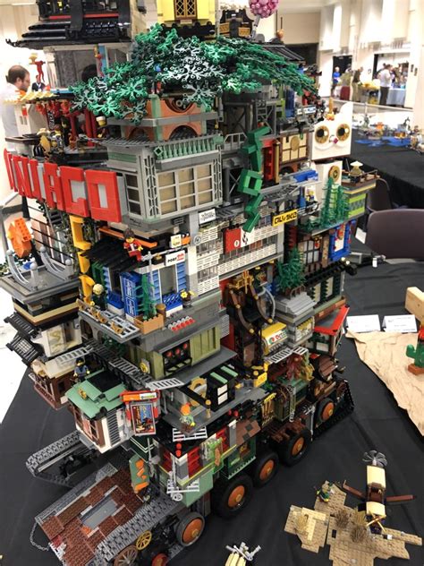 La Moc Lego Che Trasforma Ninjago City In Una Macchina Mortale Lega Nerd