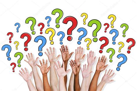 Grupo De Personas Haciendo Preguntas — Foto De Stock © Rawpixel 52467393