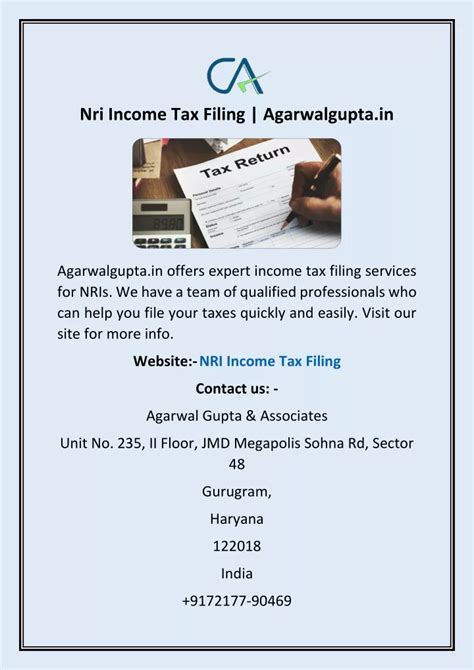 Ppt Nri Income Tax Filing Powerpoint Presentation Free Download Id11893899