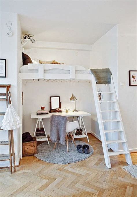 The cool kid's bunk bed is made from brazilian pine wood, which is strong and durable. 20 Awesome Loft Beds for Small Rooms | House Design And Decor