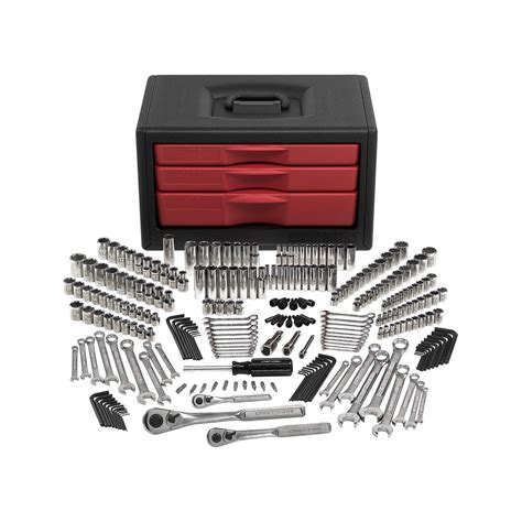 Craftsman 245 Pc Mechanics Tool Set With Easy To Read Sockets In 3