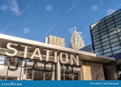 Union Train Station Toronto Editorial Stock Image Image Of Downtown
