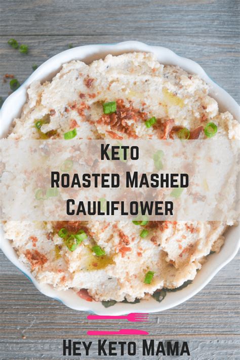Keto Mashed Cauliflower The Perfect Savory Low Carb Side Hey Keto Mama