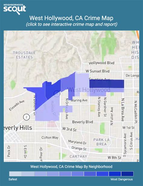 West Hollywood Crime Rates And Statistics Neighborhoodscout