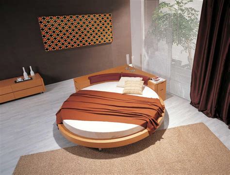 Modern Furniture Zen Round Designer Bed
