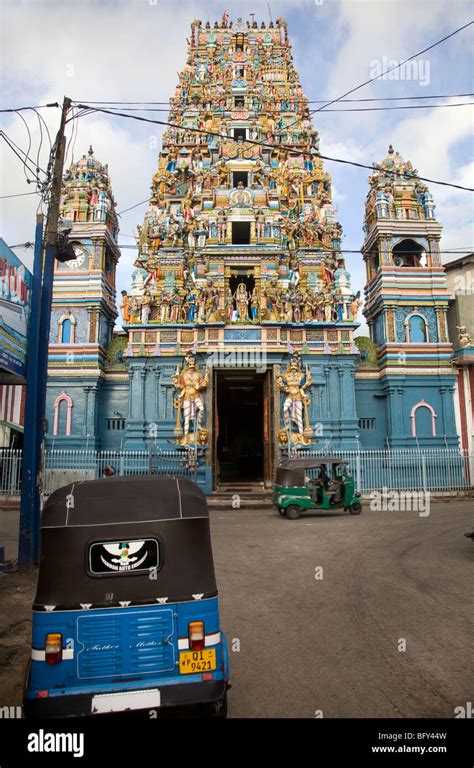 Hindu Sri Sivasubramaniya Swamy Temple Colombo Sri Lanka Stock Photo