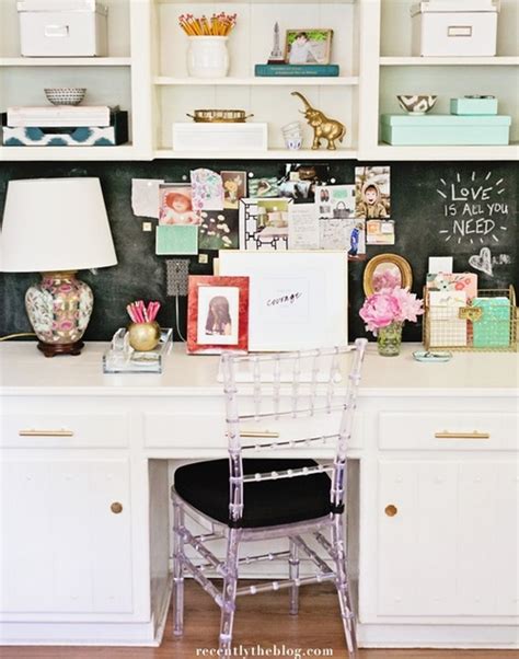 Girly Home Office Daily Dream Decor