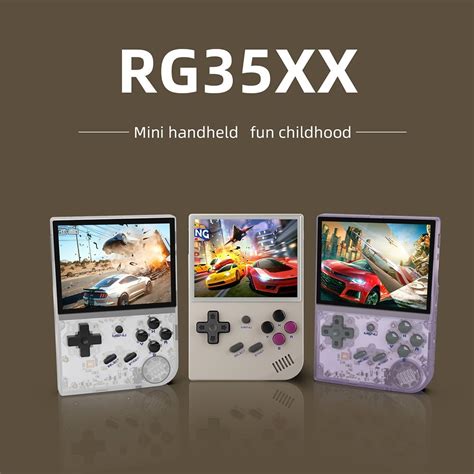 Anbernic Rg35xx Retro Handheld Game Console 64gb Grey