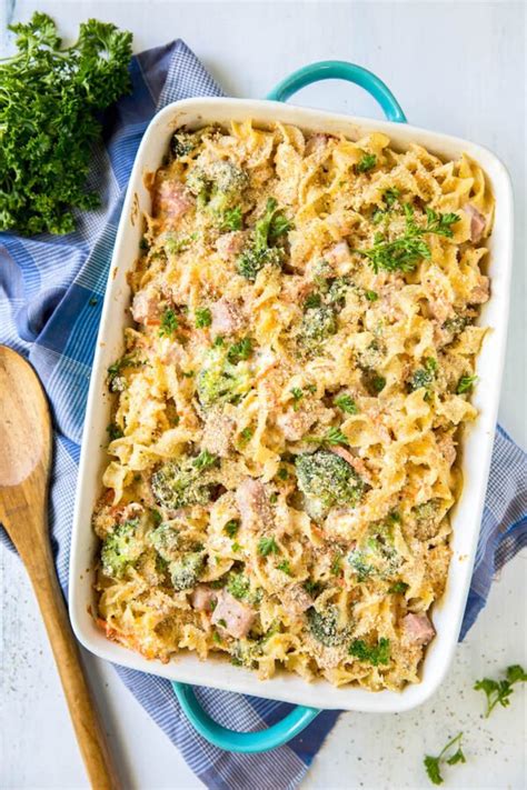 While making it, a thought came into my mind that there must. Creamy Ham Casserole - Easy Leftover Ham Recipe!