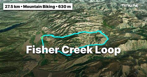 Fisher Creek Loop Outdoor Map And Guide Fatmap