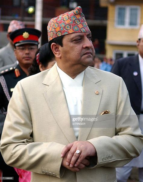 king gyanendra of nepal arrives to pay homage to goddess red news photo getty images