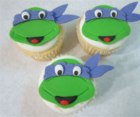 Ninja Turtle Cupcakes For Childrens