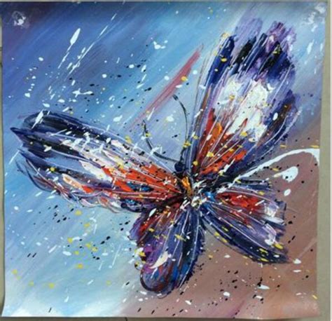 Single Width Hot Sell Butterfly Abstract Modern Hand