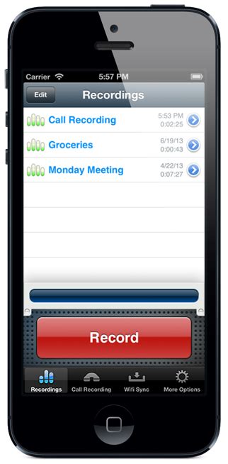 There is an additional feature offered by rev. Download Phone Call Recording App For iPhone. InoSpy ...