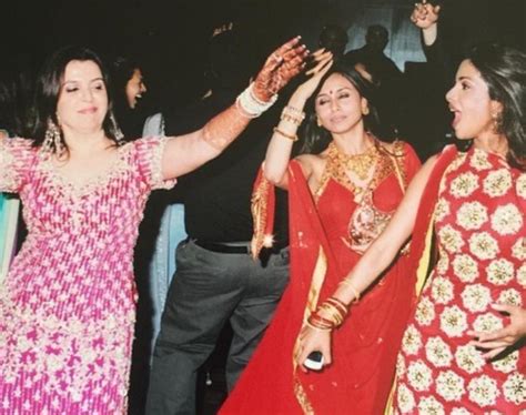 Farah Khan Shirish Kunder S 17 Years Old Unseen Wedding Photos Feature