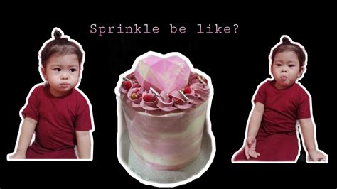 Happy Eating Sprinkle With Cake Sophia Aishii Vlog Youtube