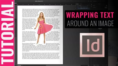 Tutorial How To Wrap Text Around An Image How To Create Magazine Hot