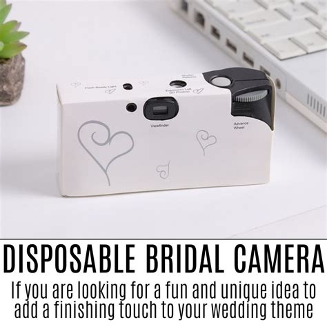 10 X Hearts Disposable 27exp Wedding Bridal Camera Fuji Film With Flash