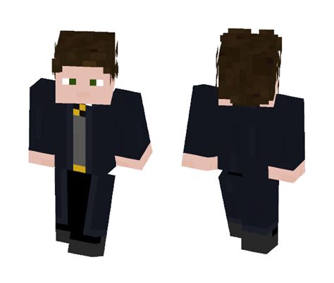 Download Hufflepuff Guy Layered Minecraft Skin For Free
