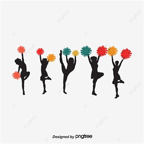 Cheerleaders Vector Png Vector PSD And Clipart With Transparent
