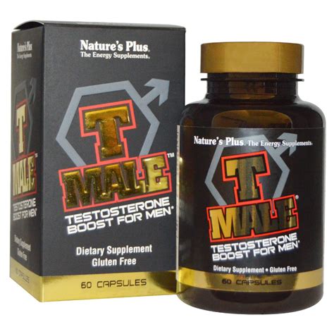 nature s plus t male testosterone boost for men 60 capsules