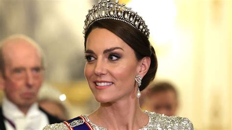 Kate Middleton Is Exquisite In Wedding Dress For Very First Princess Tiara Moment Hello