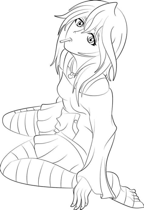 Rosario Vampire Coloring Pages Witch Coloring Pages