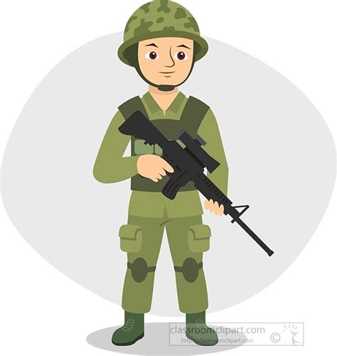 American Soldier Clipart