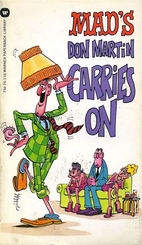 Mads Don Martin Carries On Pb 1973 Warner Comic Books