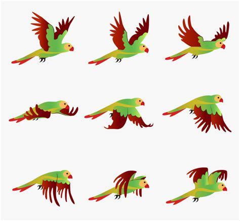 Transparent Bird Bird Sprite Sheet Png Png Download Transparent