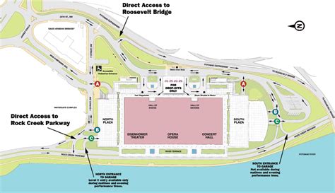 Kennedy Center Floor Map