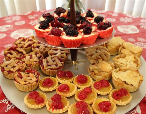 Desserts for one, or perhaps for two to share! Mini Christmas Desserts Bar
