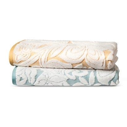 We believe in helping you find the looking for something more? Threshold™ Textured Floral Bath Towels | Floral bath ...