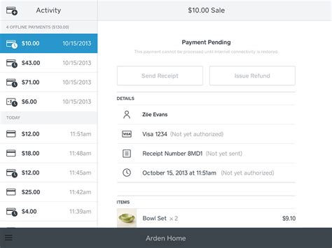 The app might have started rolling out the feature prior to full launch as deposits are not yet available for all cash app users. Process Payments with Offline Mode | Square Support Center ...
