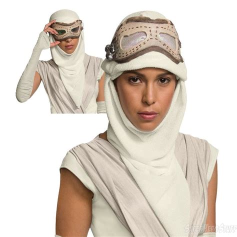 Images Of Star Wars Force Awakens Rey Mask And Hood Movie Halloween