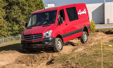 2015 Mercedes Benz Sprinter 4x4 Prototype Drive Review Car And Driver