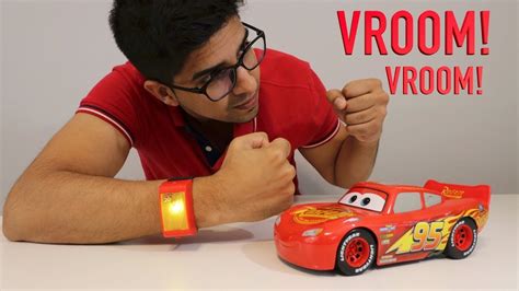 Unboxing And Lets Play Smart Steer Lightning Mcqueen Rc Car Disney