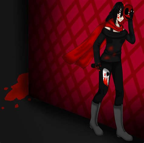 Oc Creepypasta Crimson By Skulldeadly On Deviantart