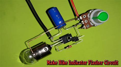 Make Bike Indicator Flasher Circuit Youtube
