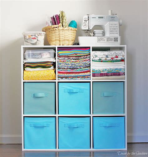 Creative Thrifty And Small Space Craft Room Organization