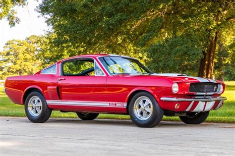 For Sale 1966 Ford Mustang Shelby Gt350 Red Supercharged 289ci V8 4