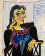 "Portrait of Dora Maar". Pablo Picasso, 1937 | Porträtt, Kubism, Konst