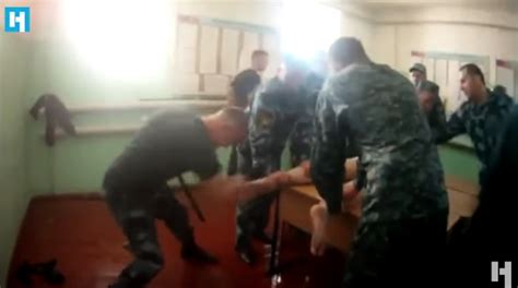 Six Arrested After Horrific Video Of Russian Man Tortured In Prison