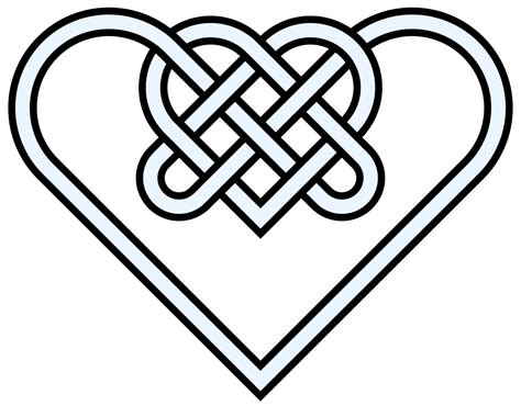 Celtic Heart Drawing Free Download On Clipartmag