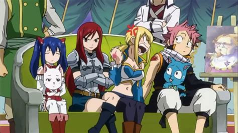 Nalufunny Moments Eng Dub Natsu Lucy Fairy Tail Youtube