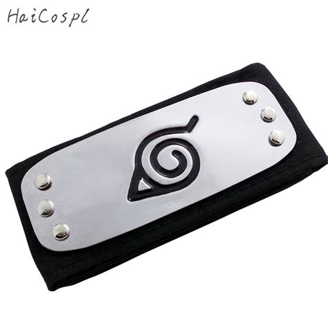 Naruto Headband Anime Cosplay Pu Cool Headwear Pain Gaara Orochimaru