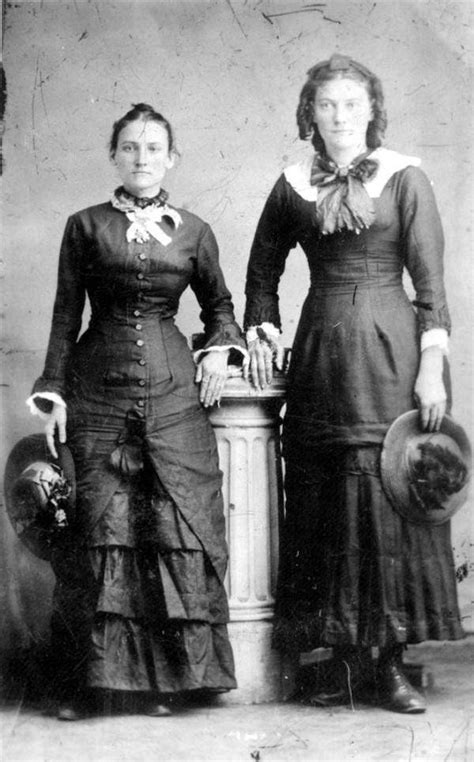 Women In The West 1800s Florida Memory Copy Of Old Photograph Of Two Women From The 1800s